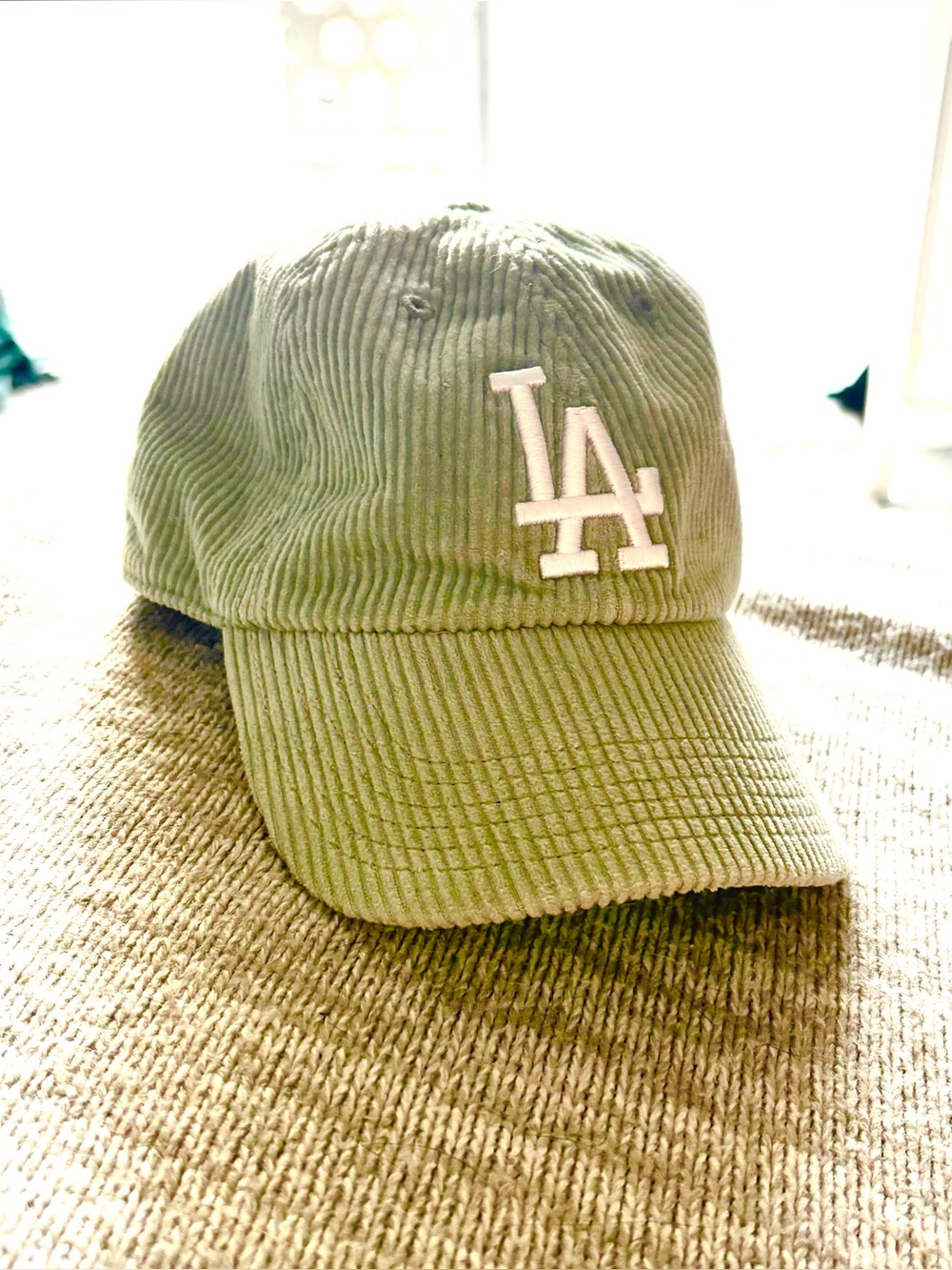 Corduroy Dodgers 47 hat